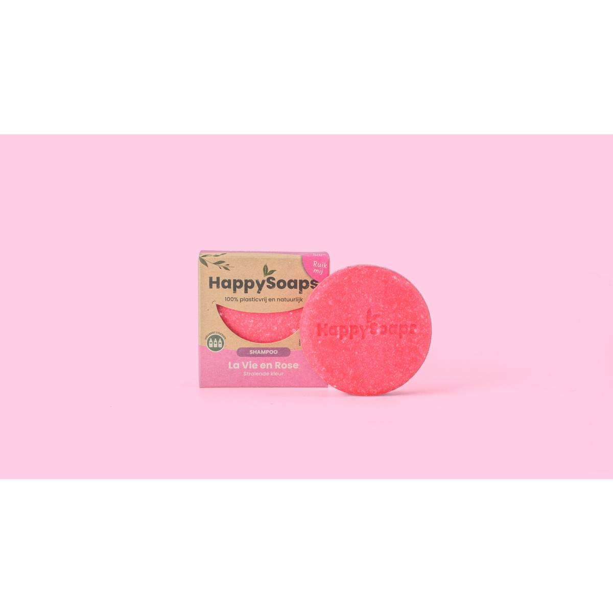 Shampoo Bar – La Vie en Rose – Strahlende Farbe