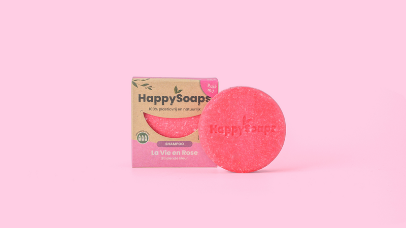 Shampoo Bar - La Vie en Rose - Strålende farve