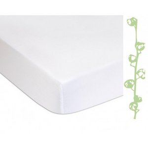 Impermeable PU organic cotton terry sheet - single bed 90x190 cm