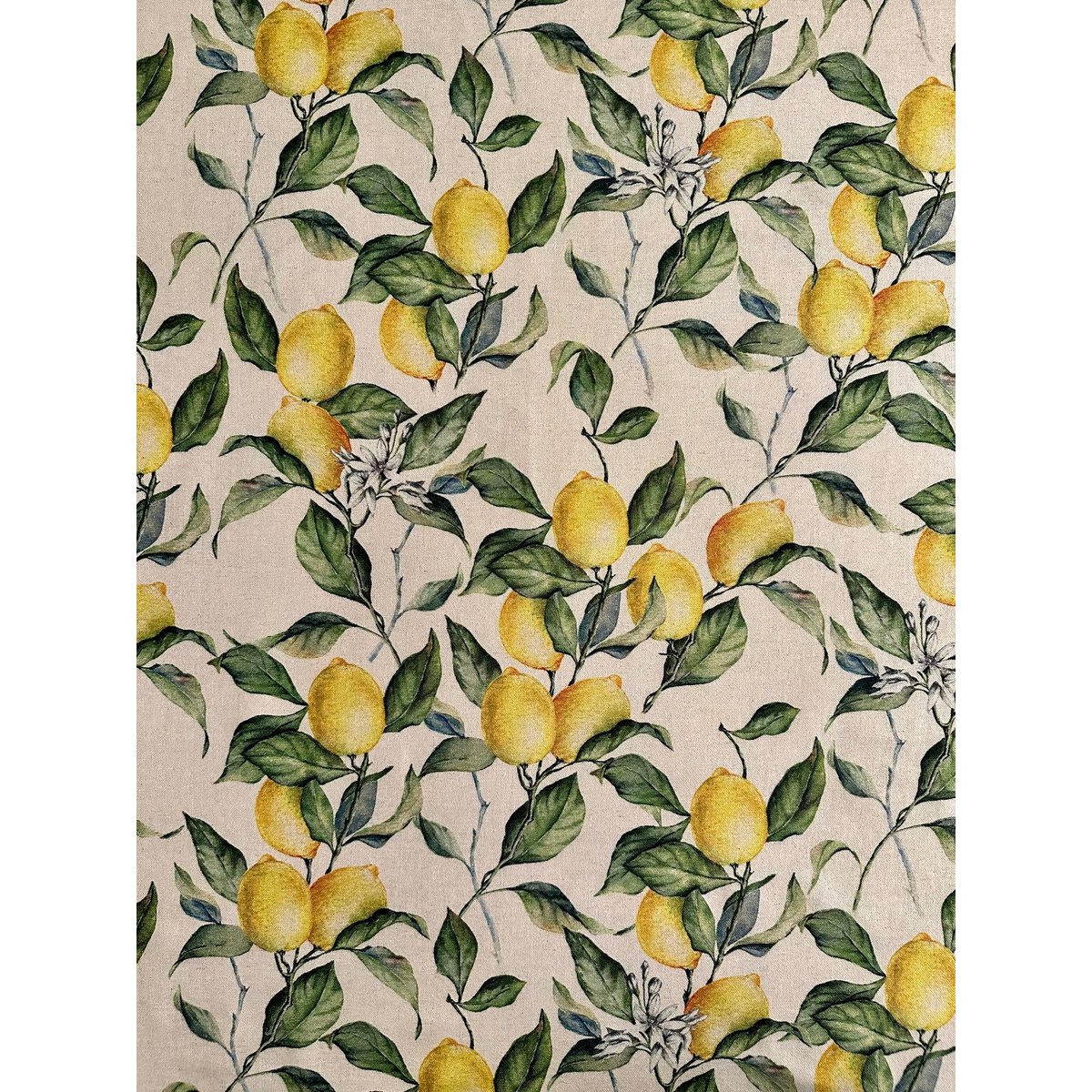 Placemat 30x43cm, Linen-Cotton Mix, Printed | Lemon Linen