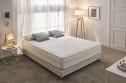 Box Spring Premier PocketSprings Matchel -White - Grosor: 30 cm - Moonia