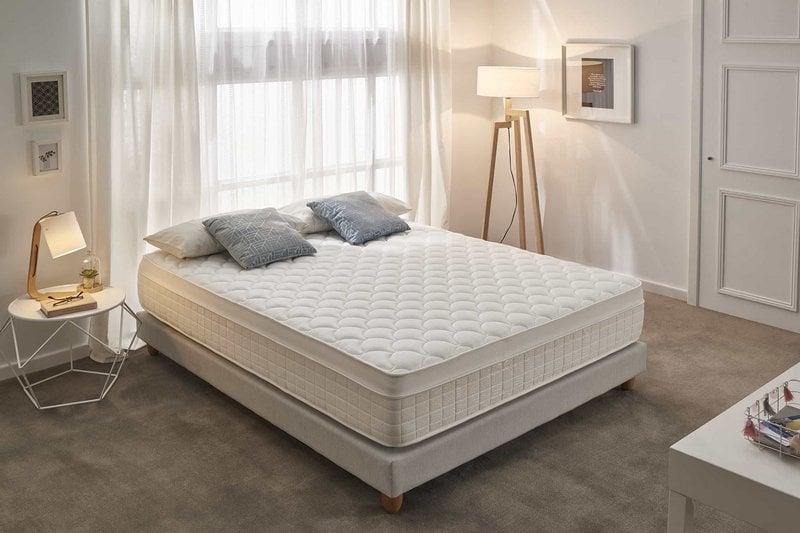 Box Spring Premier PocketSprings Matchel -White - Grosor: 30 cm - Moonia