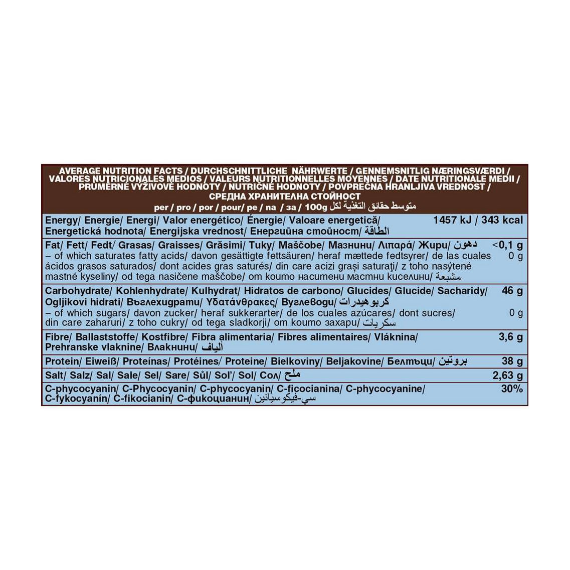 Blue Spirulina Powder, organic, Dragon Superfoods, 75g