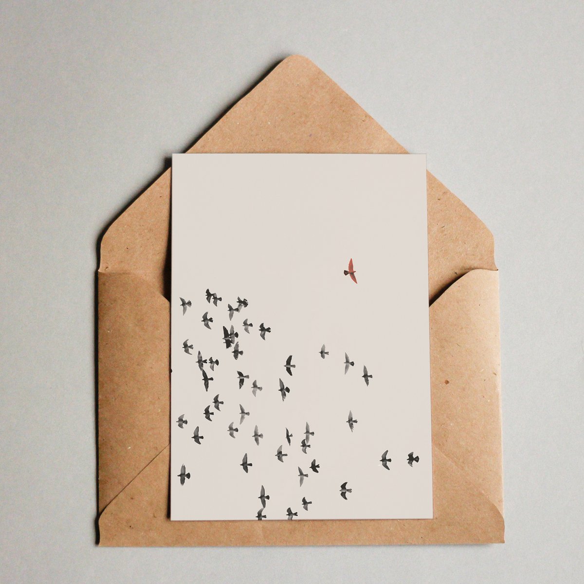 Postal "Pájaros %231"
