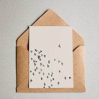 Postkarte "Birds #1"