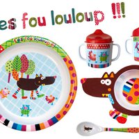 Box Louloup Plate Bowl Spoon and Mug