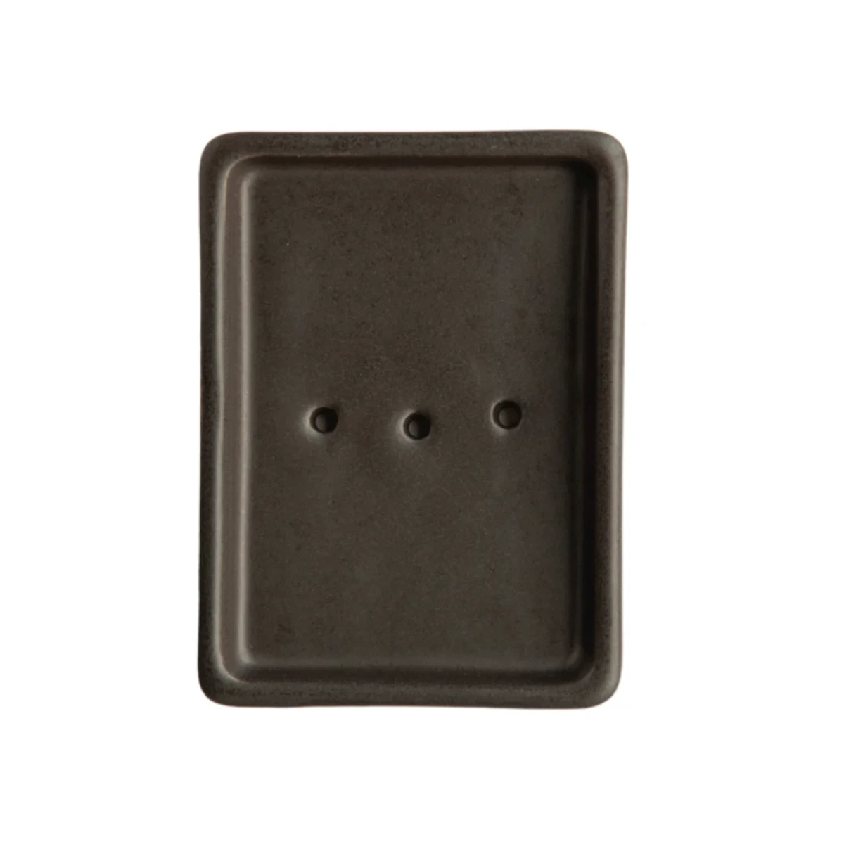 Portasapone in ceramica fatto a mano con fori