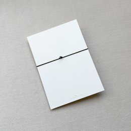 Karte "Thank You - DAD" – Handgemachtes Geschenk, DIN A6 Postkarte, Handmade & minimalistisch (VE = 10 Stück)