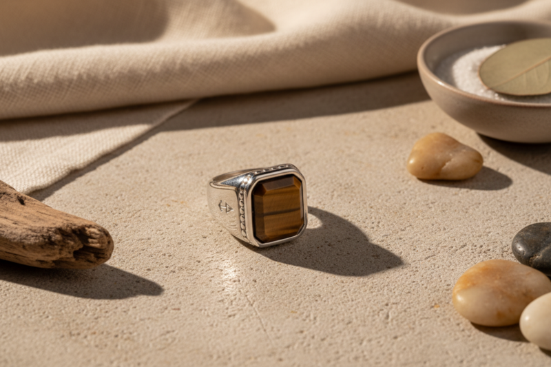Ring ZEUS TIGEREYE