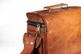 Marshall leather camera bag