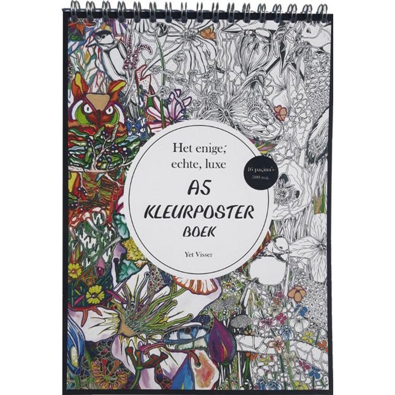 Coloring poster book 1 A5