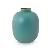 Vase Metal Matt Light Blue 32cm