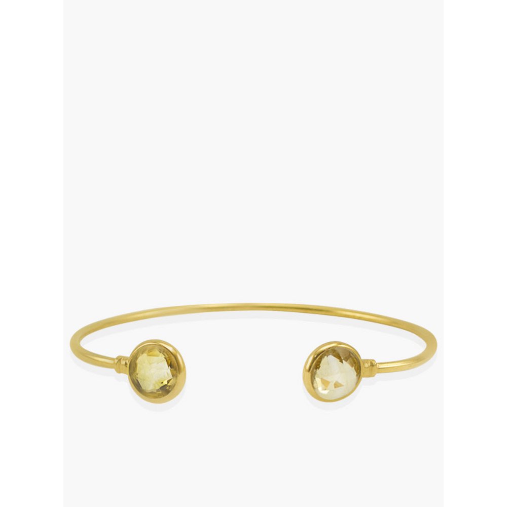Sorrent -Citrinmanschette Armband