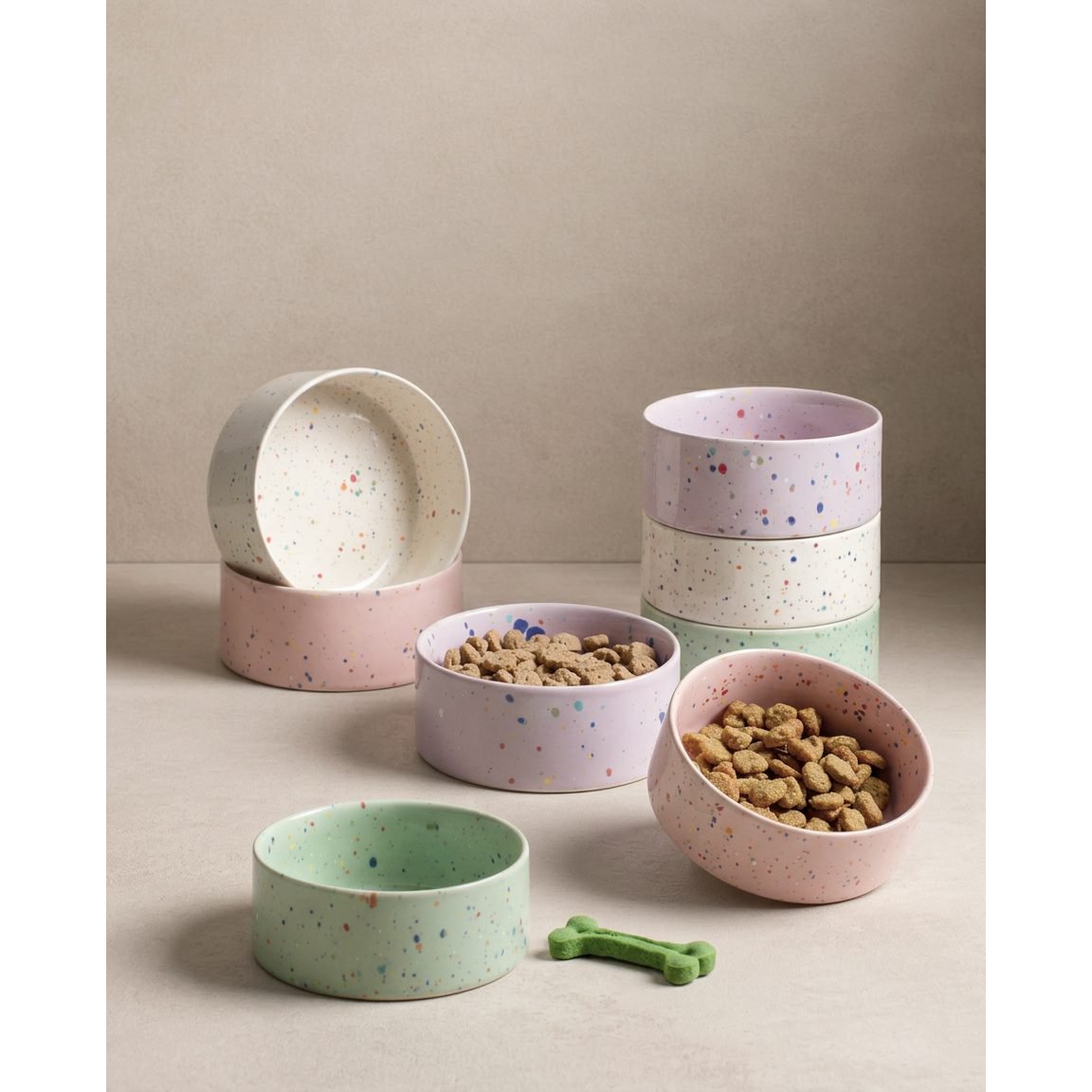 New Party Pet Bowl 16,5cm Set 2 Lilac