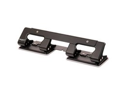 Hulpunch Kangaro 4-huls sort max 12 ark, 0,55 mm