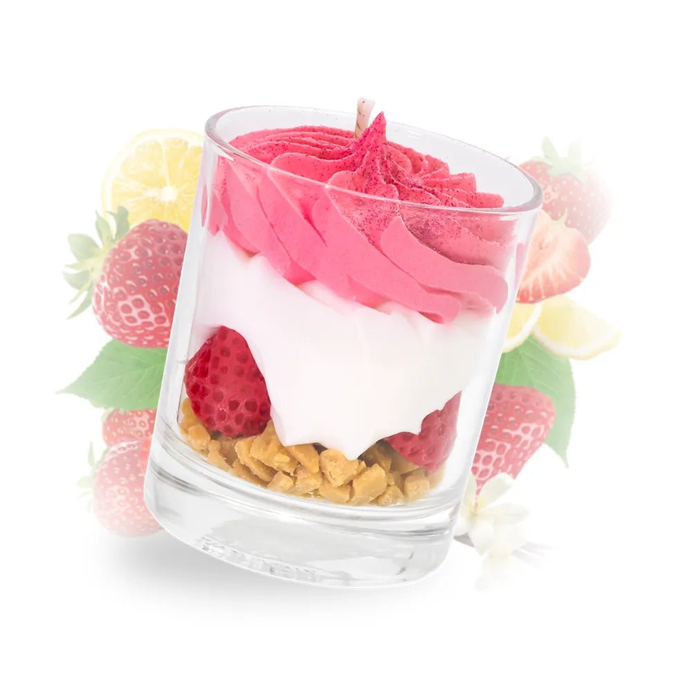 Vela de fresa salvaje