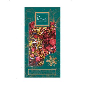 Premium pure chocolade - frambozen, bloemen