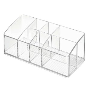 Idesign - with minus 7 inch organizes - transparent