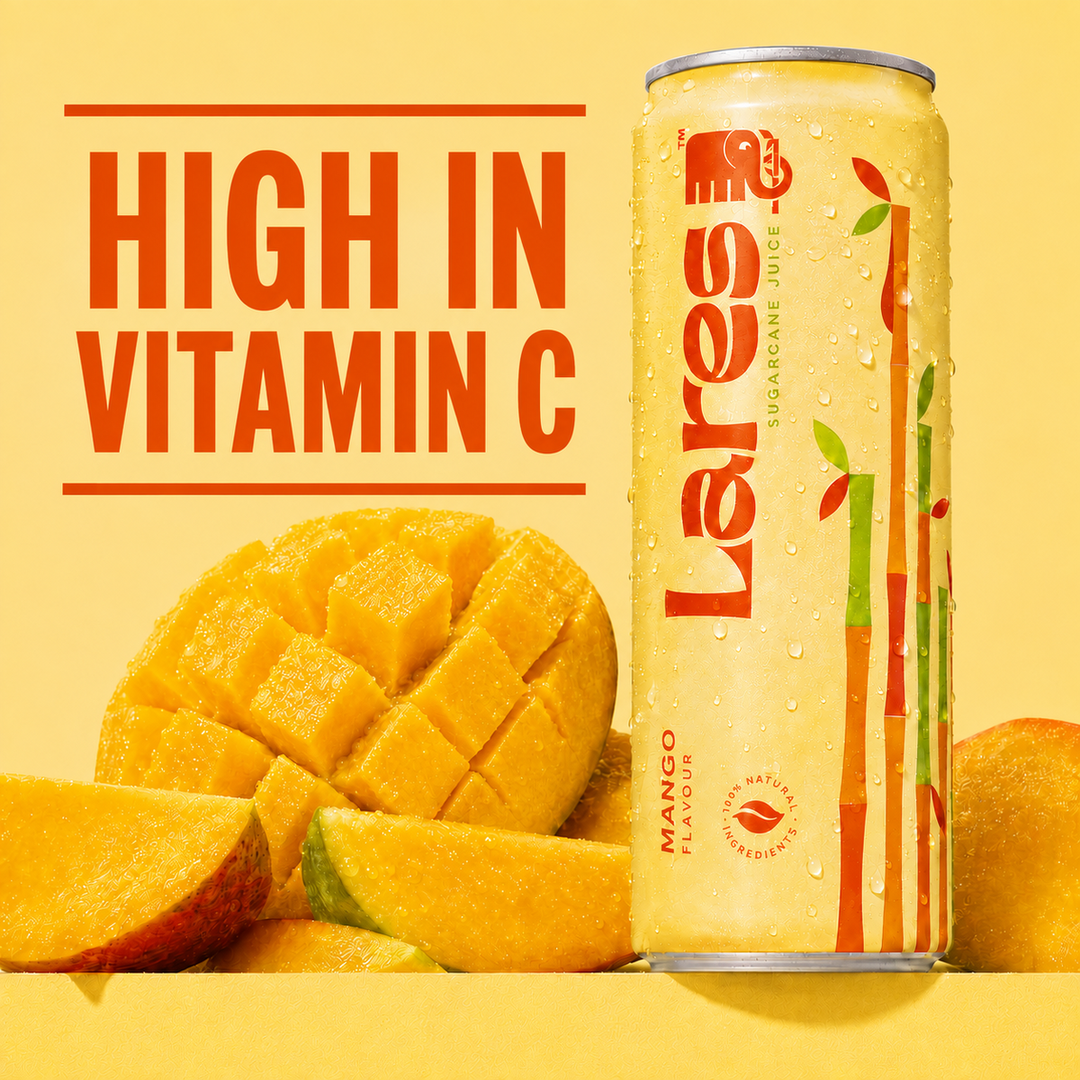 Sok z mango i trzciny cukrowej Lares