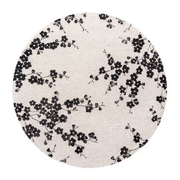 Eco Rug - Night Snow - Tæppe sort