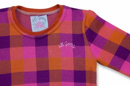 Pull à carreaux fille | Cyrène