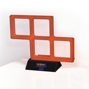 Tetris - Neonlicht (rot)