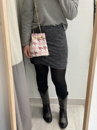 Sac Seau PIED DE COQ ROSE