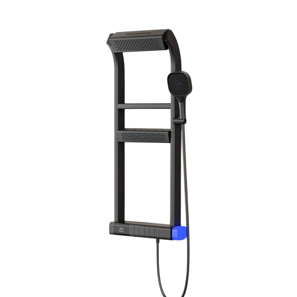 Columna de ducha termostática Marie con pantalla LED de Pavao Studio
