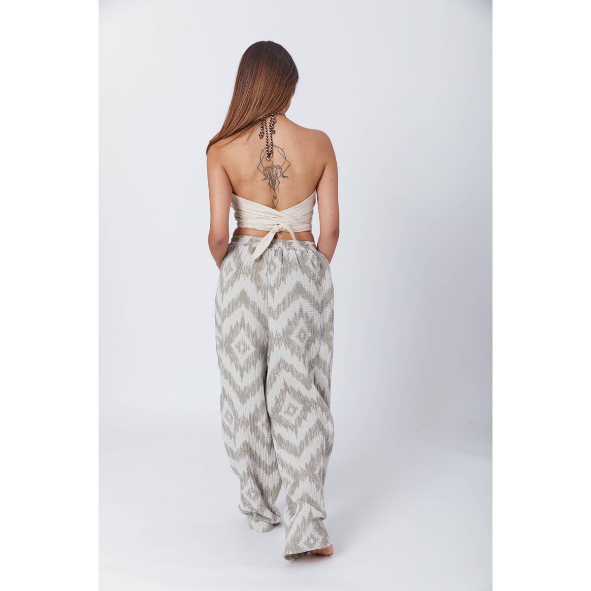 Guru Green Muslin Pants