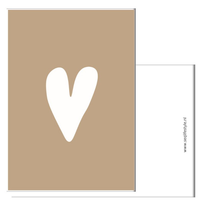 Cadeaukaart - Hart Camel