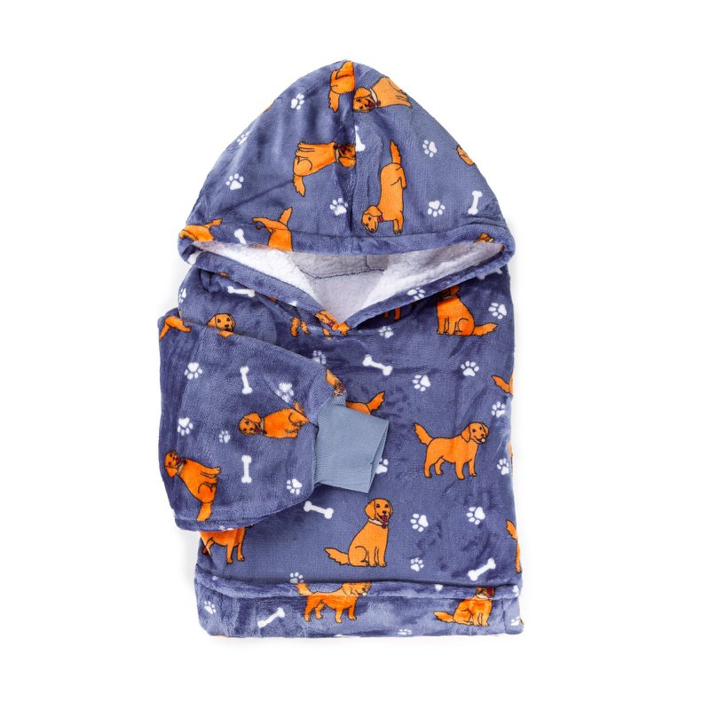 Vitapur - Manta sudadera con cremallera + calcetines - Retriever