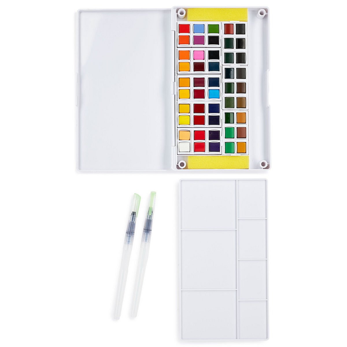 Watercolor Paint Set with 48 Colors