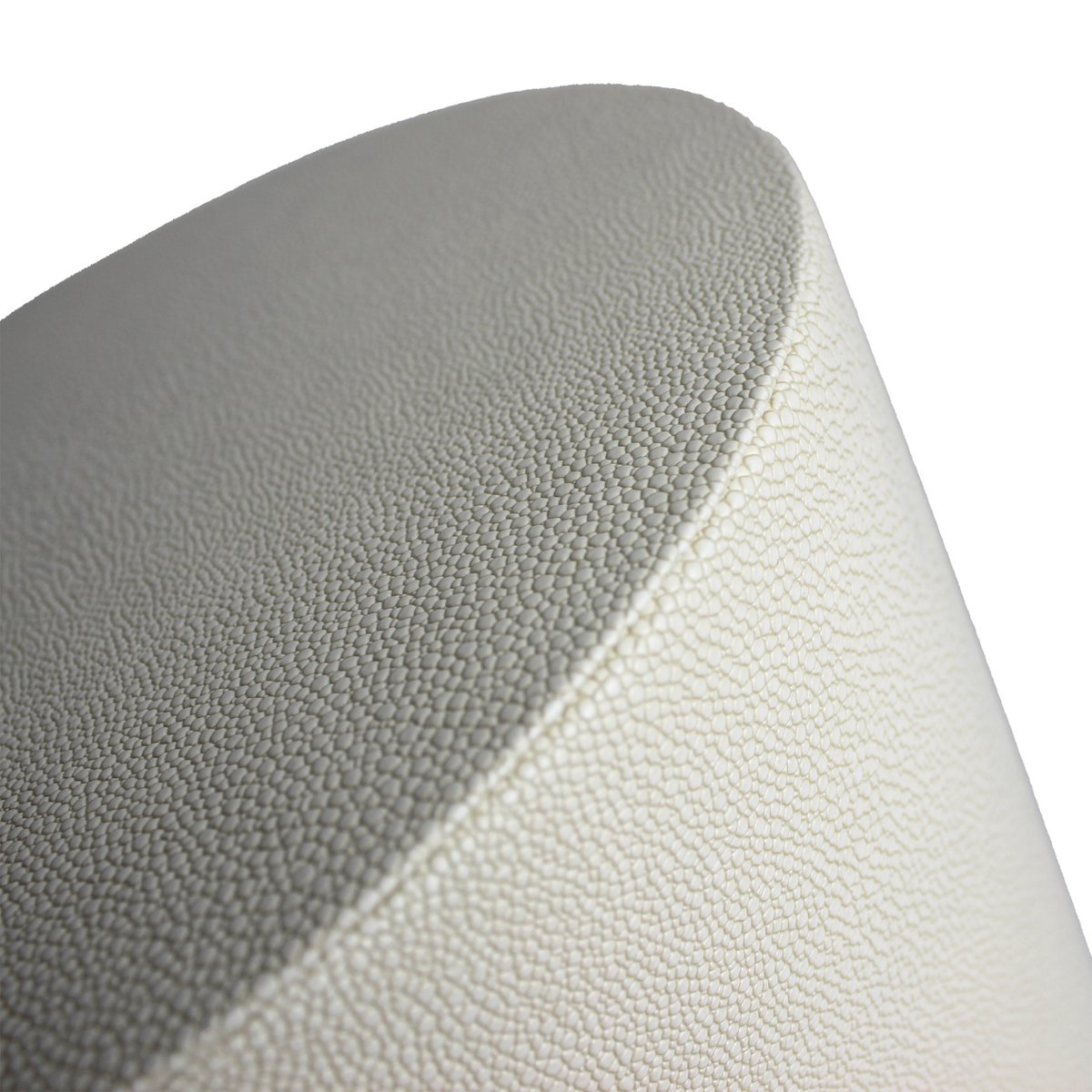 Rund affald af syntetisk lædercreme Ray Optics Coated 22XH28 cm
