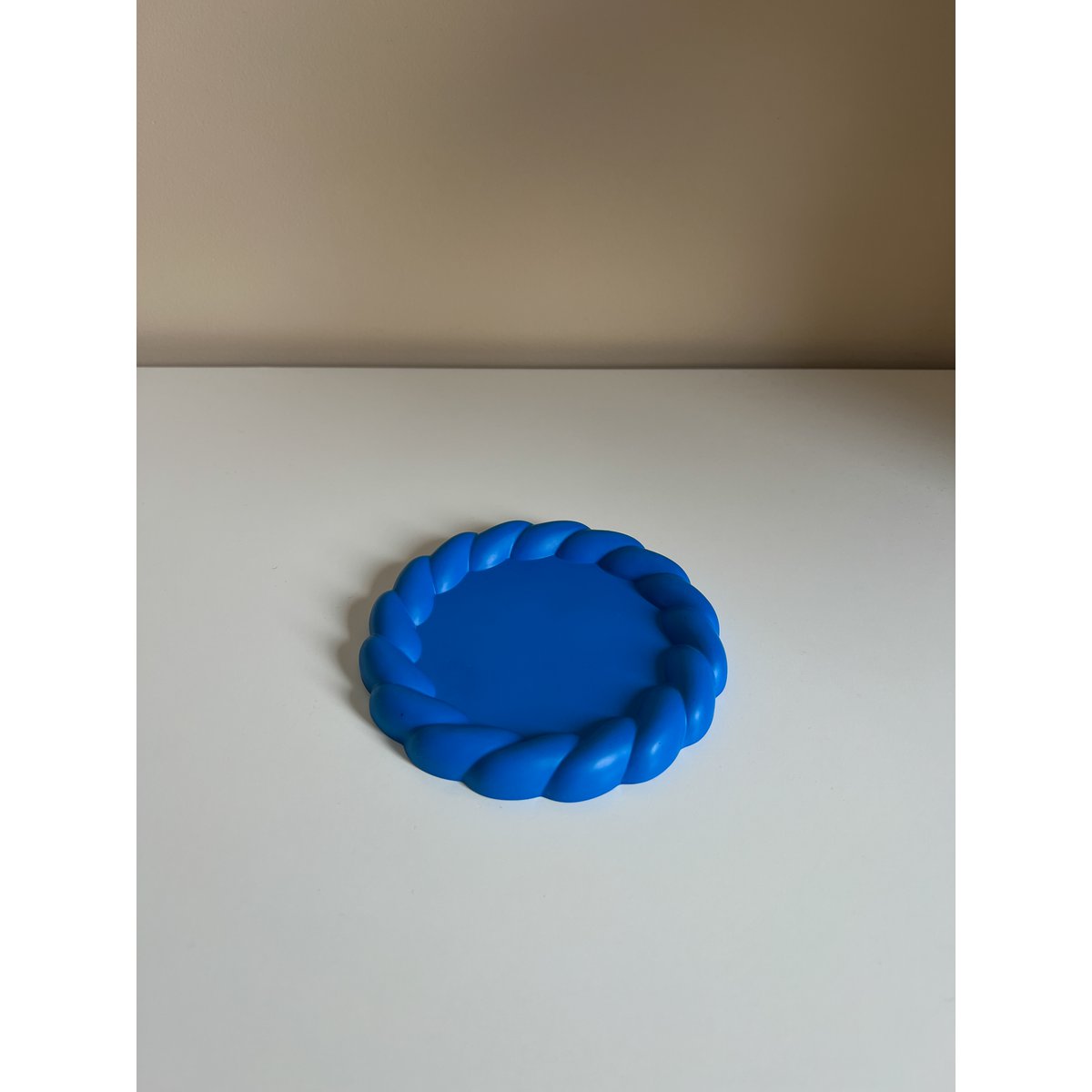 Plateau Twist Bleu Électrique
