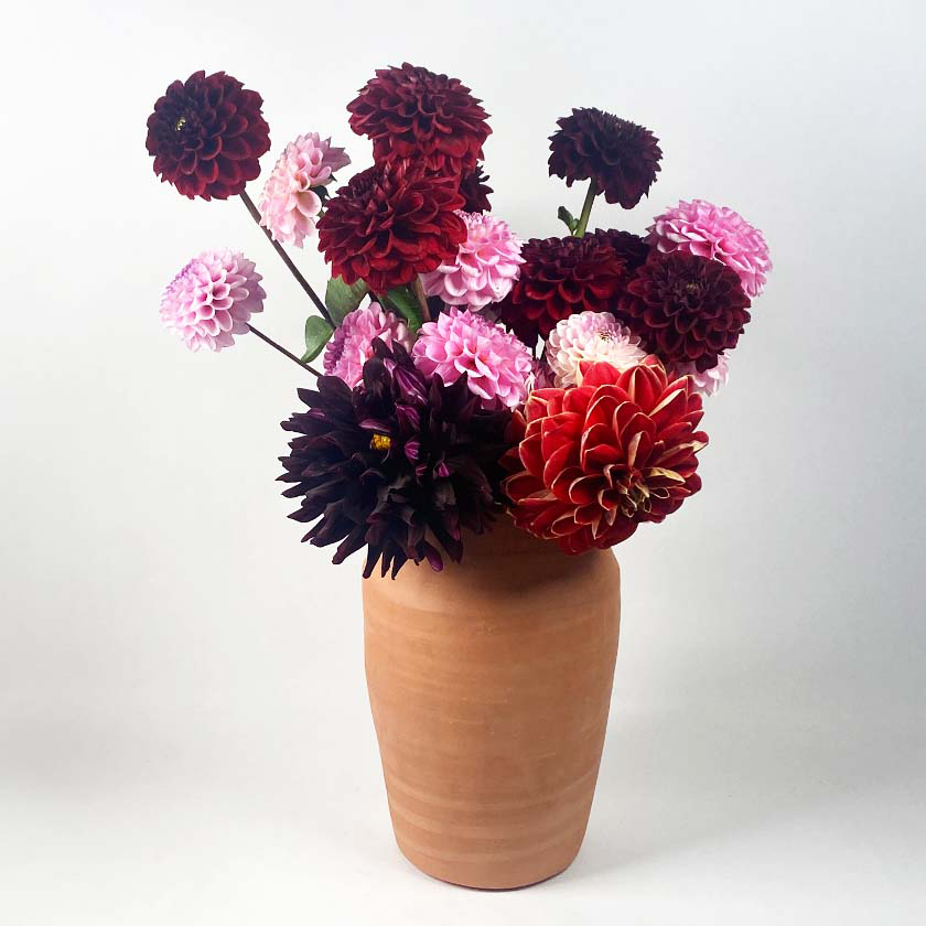 Waimea Vase Naked | Ceramic | Plant pot |wabi sabi | Clay | handmade | dutch design