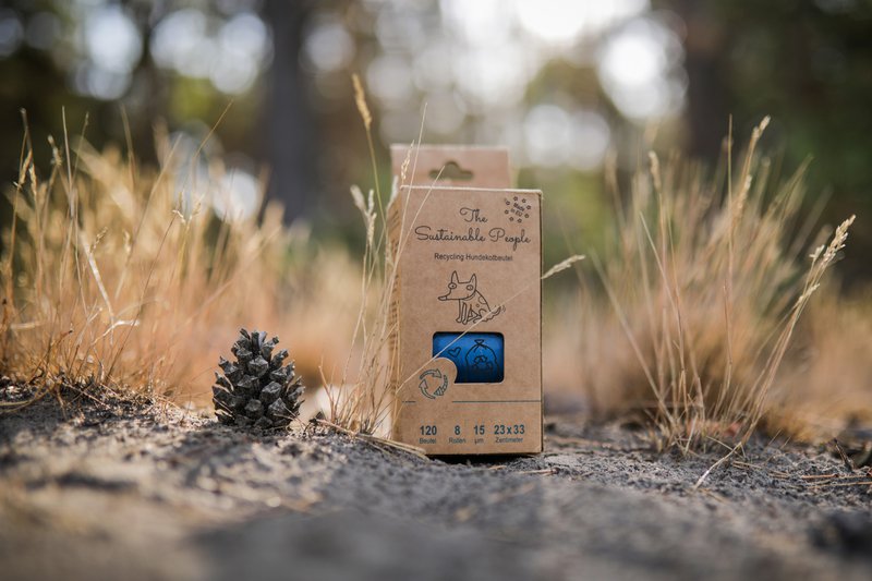 Recycled Poop Bags, Made in EU, Blue Angel certified