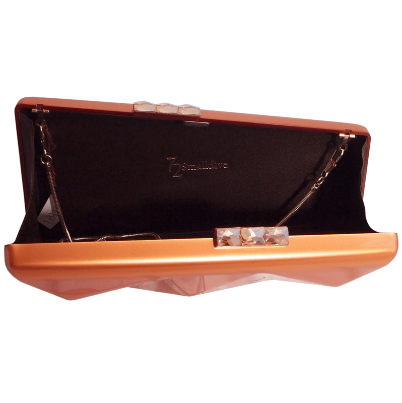 Minaudière in Metallic Copper