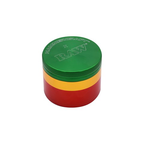 RASTA aluminum grinder with 4 compartments