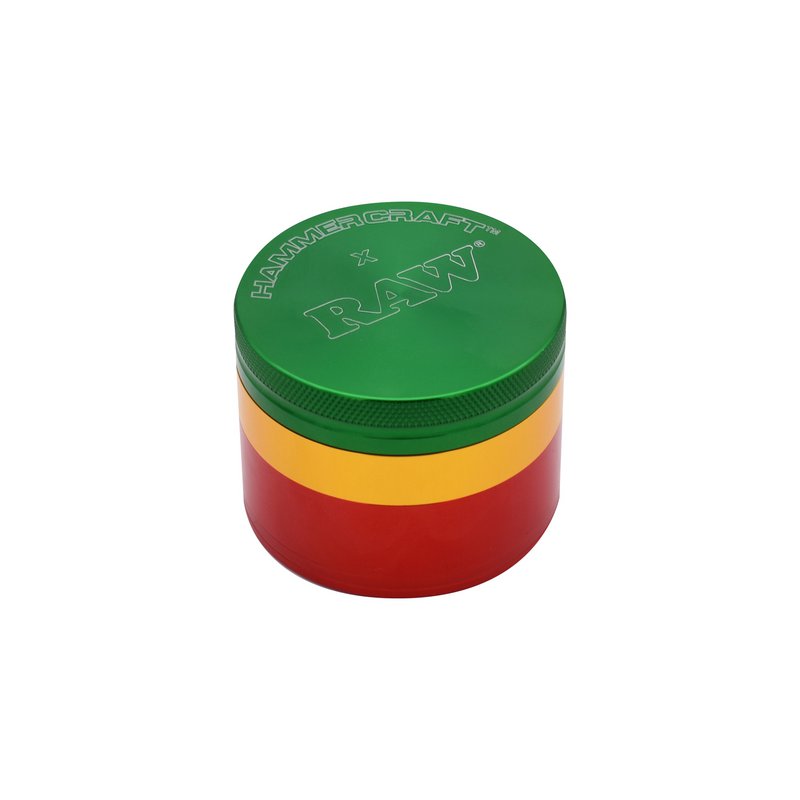 Młynek aluminiowy RASTA z 4 przegrodami