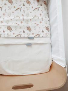 Cot blanket - Snow white