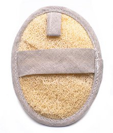 Luffa Körperpeelinghandschuh mit Griff. Azal.