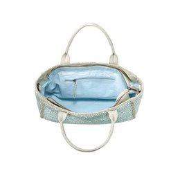 SEABREEZE SHOPPER rafiabast azul claro
