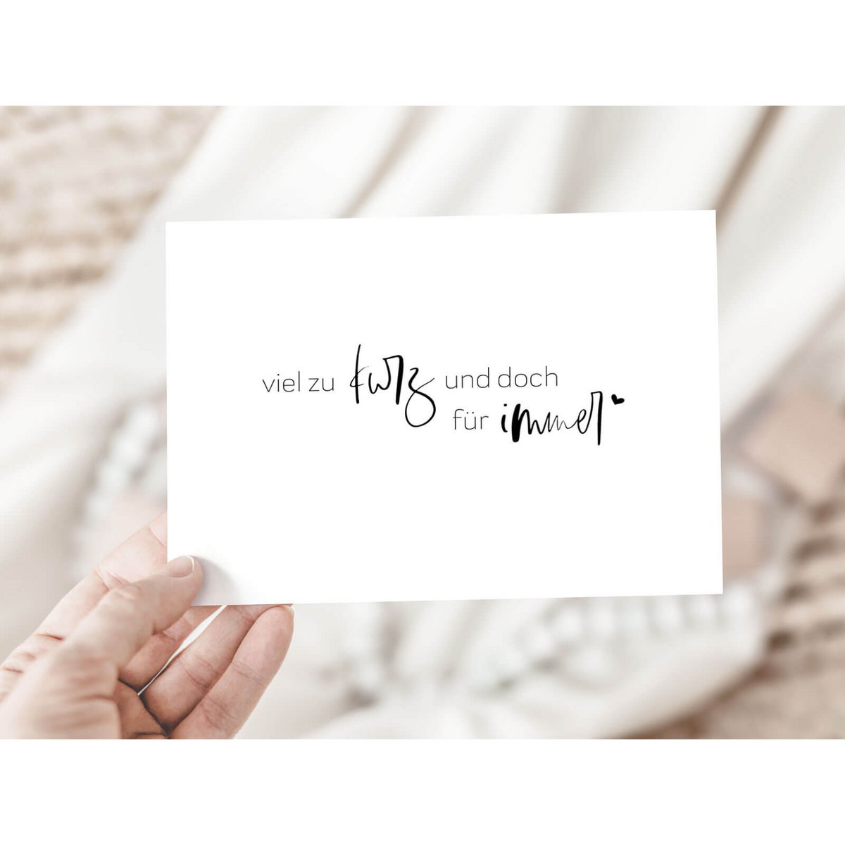 Postcard „Forever”