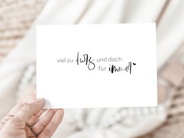 Postcard "Forever" verklaring