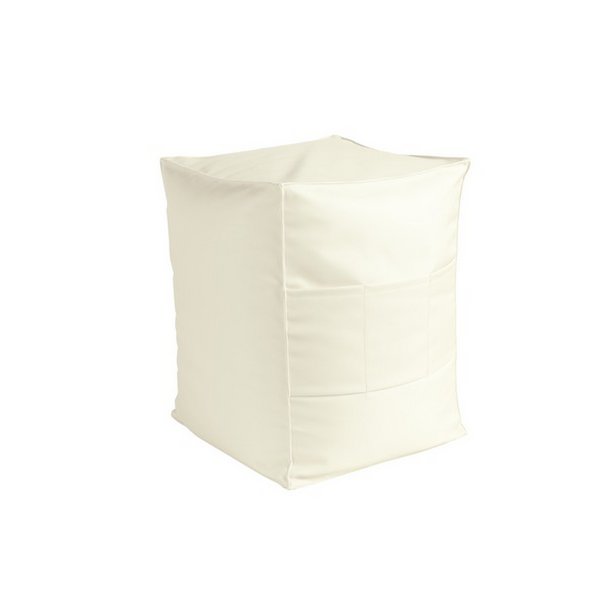 St. Tropez Outdoor Pouf creme 40x40x50cm