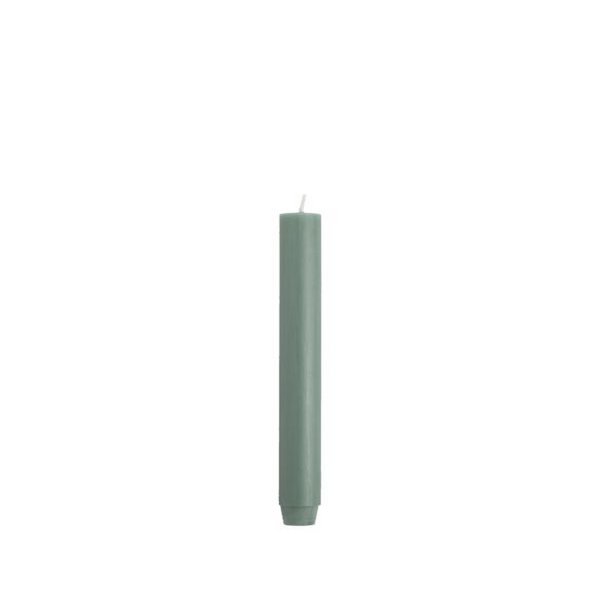 Dinerkaarsen 2,6×18 cm - Oliegroen / Öl grün - 20 stuks