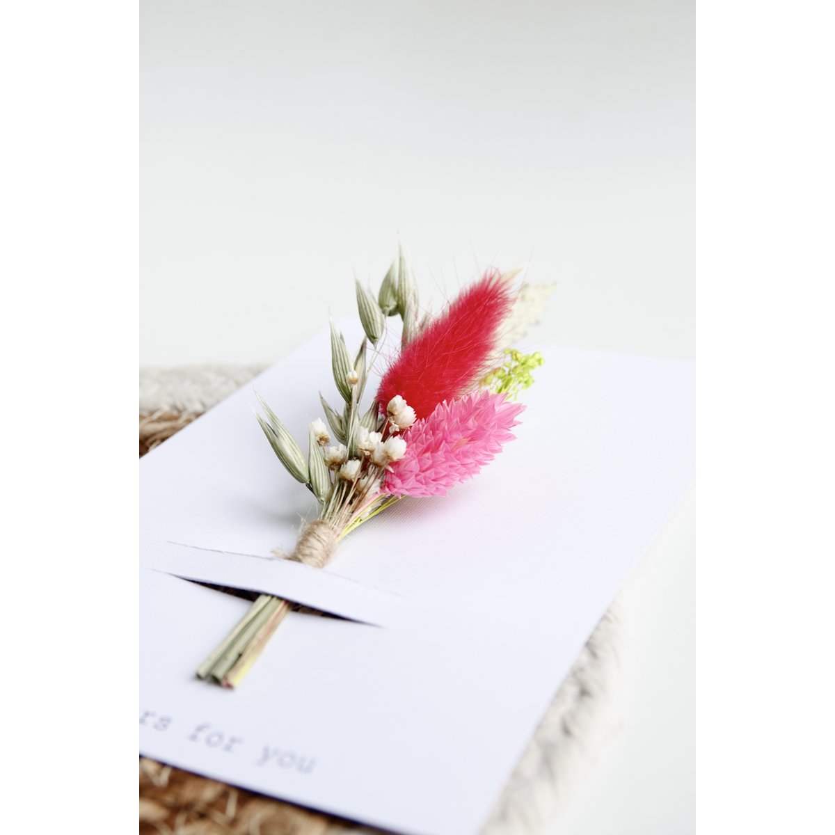 Flowers for you! Red Pink