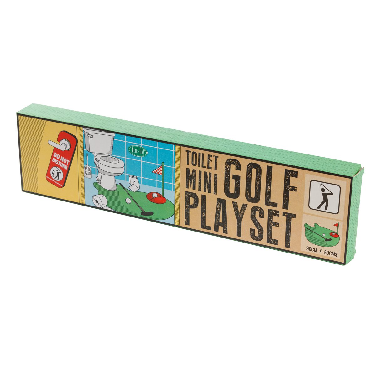 RET-HOH Mini Golf / inodoro Game para niños y adultos desaparecidos = desaparecido