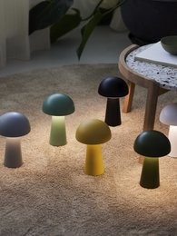 BORDLAMPE MOVE ME STØVET GUL