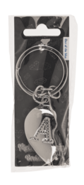 Metal Keychain, Broken Heart,
